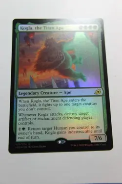 MTG Kogla the Titan Ape x1-Foil -Ikoria: Lair of Behemoths Promos-Lightly Played - Image 1