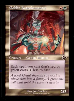 Goblin Anarchomancer (Retro Frame) 421 Modern Horizons 2 Magic: The Gathering NM - Image 1