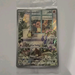 Pokemon Charmander 044 SV Scarlet & Violet Promo Holo (SEALED) - Image 1