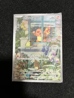 CHARMANDER 044 HOLO PROMO SCARLET & VIOLET PROMO POKEMON (SEALED) - Image 1