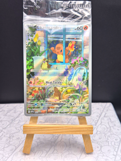 Pokemon TCG Charmander 044 SV Scarlet & Violet Promo Holo Sealed - Image 1