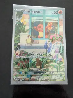 Pokemon TCG Scarlet Violet Black Star Promo Charmander SVP 044 Sealed - Image 1