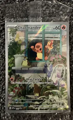Pokemon TCG Charmander 044 SVP-EN Scarlet & Violet 151 Promo Holo *SEALED* - Image 1
