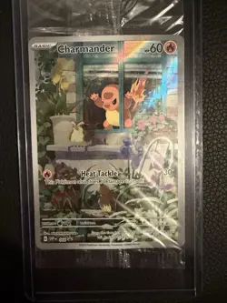 Pokemon Charmander 044 SV Scarlet Violet Promo Holo Card (Sealed) - Image 1