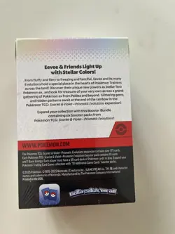 Pokemon TCG Scarlet & Violet Prismatic Evolutions Booster Bundle 6 Packs Sealed - Image 2