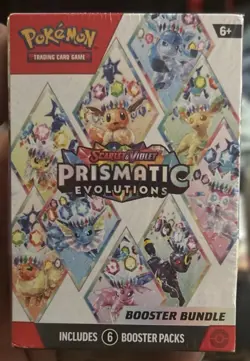 Prismatic Evolutions Booster Bundle | Pokemon TCG Scarlet & Violet | Sealed - Image 1