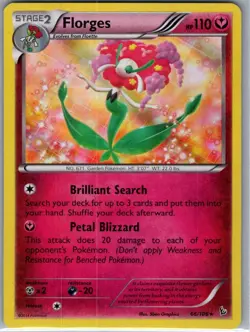 Florges 66/106 Holo XY - Flashfire - Pokemon Card - NM - Image 1