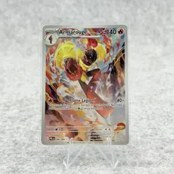 Armarouge 086/084 Illustration Rare Full Art Pitch Black Pokemon TCG - Image 1