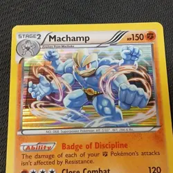 Pokemon TCG Machamp 49/101 Plasma Blast Cosmos Holo Rare Stage 2 150 HP 2013 EN - Image 3