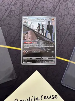 Team Rocket’s Dugtrio 239/217 Ascended Heroes- Pokemon Illustration Rare - Image 3