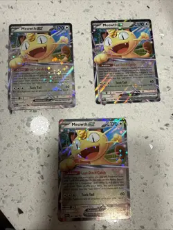 Lot of 7 Meowth ex 062/088 Pokemon Holo Pokemon TCG - Image 1