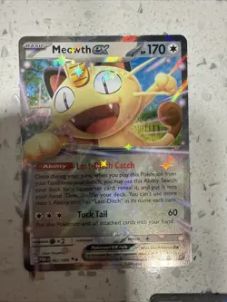 Lot of 7 Meowth ex 062/088 Pokemon Holo Pokemon TCG - Image 3