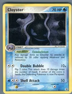 Cloyster 20/112 Rare FireRed & LeafGreen Pokemon Lightly Played - Image 1