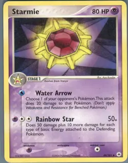 Starmie 49/101 Uncommon Hidden Legends Pokemon Lightly Played - Image 1