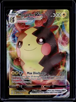 Morpeko VMAX 038/072 Holo VMAX Rare Shining Fates Pokemon Near Mint - Image 1