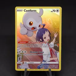 Castform (Alt Art Rare) TG11/TG30 Lost Origin - Pokemon TCG - NM - Image 1