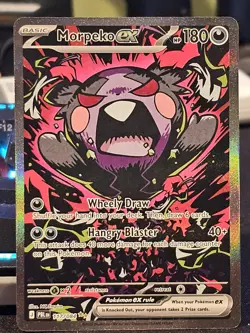Morpeko ex 117/084 Pitch Black Special Illustration Rare English Near Mint - Image 1