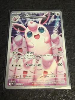 Pokemon Phantasmal Flames Wigglytuff Illistration Rare 105/094 NM - Image 1