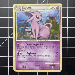 Espeon 2/90 Undaunted Cracked Ice Holo Rare Pokemon TCG MP - Image 1