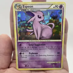 Espeon 2/90 Undaunted Cracked Ice Holo Rare Pokemon TCG MP - Image 3
