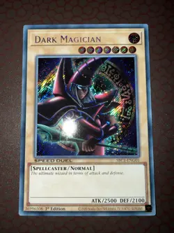 Yu-Gi-Oh! Dark Magician -SBC1-ENG01- Secret Rare - 1st Edition NM! - Image 1