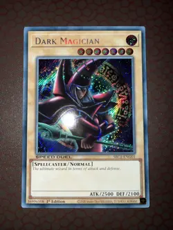 Yu-Gi-Oh! Dark Magician -SBC1-ENG01- Secret Rare - 1st Edition NM! - Image 2
