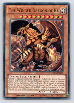The Winged Dragon of Ra - LDK2-ENS03 - Ultra Rare - Limited Edition - Yugioh - Image 1