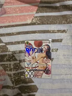 One Piece x Round 1 ENGLISH Promo Card - Nico Robin EB03-054 - Image 2