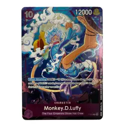 One Piece Monkey.D.Luffy P-099 Promo ENGLISH - Image 1
