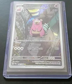 Pokemon TCG Slowbro 090/084 Pitch Black Illustration Rare Holo Near Mint - Image 3