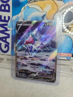 Suicune V GG38/GG70 Crown Zenith Galarian Gallery Ultra Rare Holo Full Art EN NM - Image 1