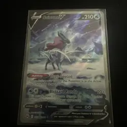 Suicune V GG38/GG70 Crown Zenith Galarian Gallery Ultra Rare Full Art Holo - Image 1