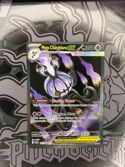 Pokemon Mega Chandelure Ex 115/084 Pitch Black SIR - Image 1