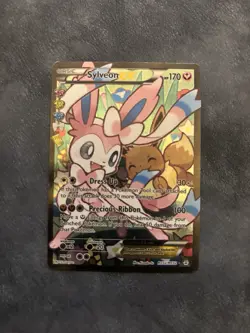 Pokemon Card TCG: 2016 XY Generations Radiant Collection Sylveon EX RC32/RC32 - Image 1