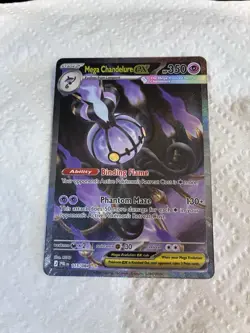 Pokemon TCG Mega Chandelure ex Pitch Black SIR 115/084 MINT/NM - Image 1
