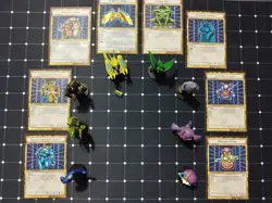 Yugioh DDM Figure & Card Custom Lot ! Dungeon dice monsters yugioh custom lot - Image 2