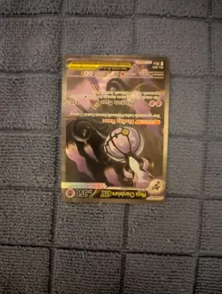 Mega Chandelure Ex, SIR, 115/084, NM-M Pitch Black Pokemon Card. - Image 3