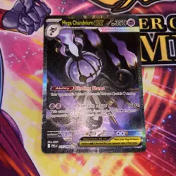 Pokemon TCG Mega Chandelure EX 115/084 Pitch Black SIR Ultra Rare - Image 1