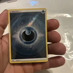Darkness Energy (Texture Full Art) 158/159 SWSH: Crown Zenith Holo - Image 1