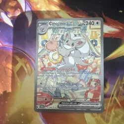 Pokemon TCG Cinccino ex 119/086 Full Art English - Image 3
