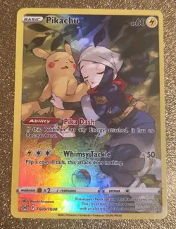 The Pokemon TCG Pikachu TG05/TG30 Holo Ultra Rare - Image 1