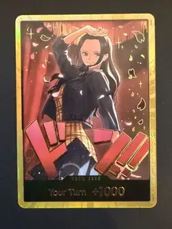 DON!! Card (Nico Robin) (Gold) Extra Booster: One Piece Heroines Edition Foil - Image 1