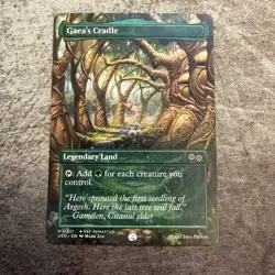Gaea's Cradle - Custom Art MTG Magic The Gathering Playtest Card - Image 1