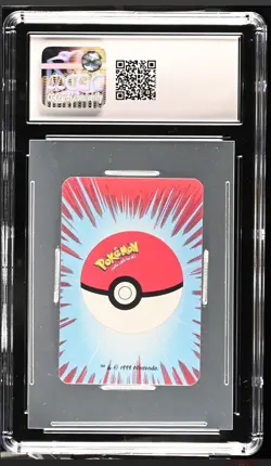 1999 Vintage Pokemon Playing Cards Mini Blue Deck Nidoking CGC 10 ‼ POP 1 - Image 2
