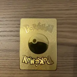 Thicc Pikachu Collectible Metal Card For Display Only - Image 2