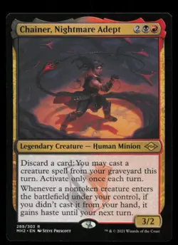 Chainer, Nightmare Adept 289 Modern Horizons 2 Magic: The Gathering - Image 1