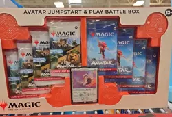 Magic the Gathering Avatar Jumpstart & Play Battle Box (New in Box) 8 Packs - Image 1
