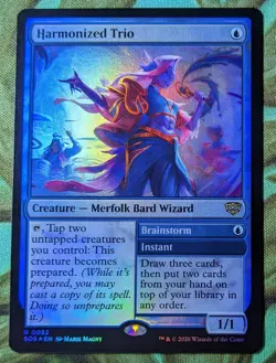 x1 NM FOIL - Harmonized Trio Secrets of Strixhaven - Image 1