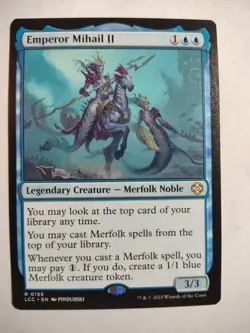 Emperor Mihail II 155 Commander: The Lost Caverns of Ixalan Magic: The Gathering - Image 1
