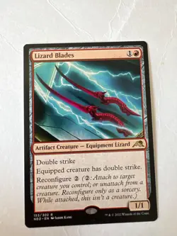 Lizard Blades R Kamigawa: Neon Dynasty 153 NM - Image 1
